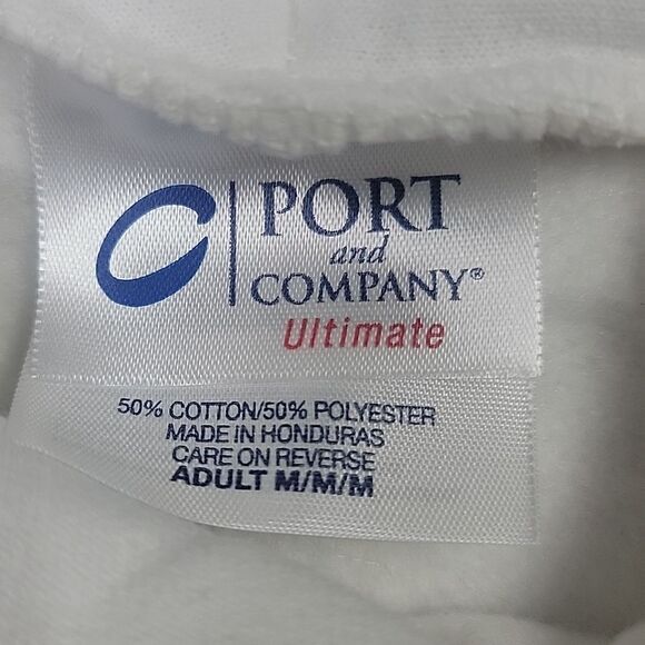 PENN STATE UNIVERSITY NITTANY LION WHITE HOODIE, SIZE MEDIUM - Picture 3 of 4